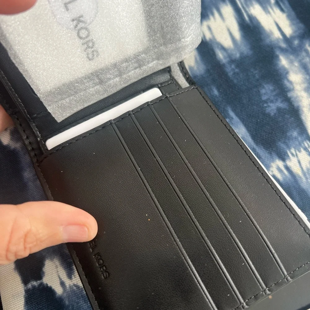Michael Kors Black Monogram wallet